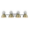 Duncan 4 Light Bath Vanity (3602-BA4 CH-AB)