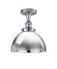 Derby - 1 Light - 10 inch - Polished Chrome - Semi-Flush Mount (916-1C-PC-MFD-10-PC)