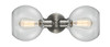 Sphere - 2 Light - 21 inch - Brushed Satin Nickel - Bath Vanity Light (900-2W-SN-G122)