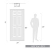 Payton Flush Mount in Chrome with Clear Glass (1157-FM CH)