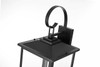 Elegant Furniture and Lighting Carisle 12 Inch Outdoor Wall Sconce In Black (OD325W31BK)