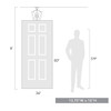 Regan 3 Light Semi-flush In Natural Black With Gray Harbor Wood (7802-SF NB-GH)