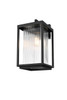 Ludlow 8 Inch Outdoor Wall Sconce In Black (OD308W15BK)