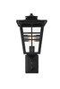 Macon 8.5 Inch Outdoor Wall Sconce In Black (OD303W20BK)