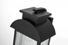 Albert 10 Inch Outdoor Wall Sconce In Black (OD338W19BK)