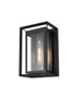 Etting 10 Inch Outdoor Wall Sconce In Black (OD355W16BK)