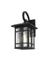 Harley 14 Inch Outdoor Wall Sconce In Black (OD613W14BK)