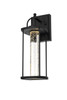 Elegant Furniture and Lighting Zev 15 Inch Led Outdoor Wall Sconce In Black (OD601W15BK)