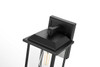 Araceli 17 Inch Outdoor Wall Sconce In Black (OD611W17BK)