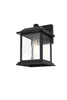 Araceli 10 Inch Outdoor Wall Sconce In Black (OD611W10BK)