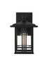 Elegant Furniture and Lighting Harley 10 Inch Outdoor Wall Sconce In Black (OD613W10BK)