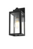 Veda 13 Inch Outdoor Wall Sconce In Black (OD608W13BK)