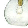 Ariella 1 Light Pendant In Champagne Bronze With Seafoam Glass (1094-S BCB-SHG)