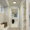 Gabi 10" Flush Mount in Matte Black with Opal Glass (9128-FM10 BLK-OP)