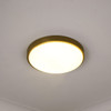 Gabi 13" Flush Mount in Brushed Champagne Bronze with Opal Glass (9128-FM13 BCB-OP)