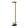 Artcraft Lighting Cascata Integrated LED Floor Lamp, Black and Brushed Brass (AC6816BK)