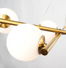 Artcraft Lighting Modena - 9-Light Chandelier - Plated Brushed Brass (AC11979BR)