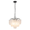 Artcraft Lighting Alessia 4 Light Pendant, Black (AC11780BK)