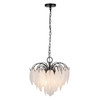Artcraft Lighting Alessia 4 Light Pendant, Black (AC11780BK)
