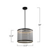 Artcraft Lighting Cora Integrated LED Pendant, Silver (AC11890SL)