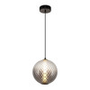 Artcraft Lighting Celeste Integrated LED Pendant 12", Smoke with Diamond Glassware (AC6940SM)