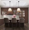 Artcraft Lighting Pullman Collection 3-Light Pendant Black (SC13363BK)