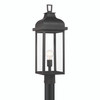 Madrid 1 Light Outdoor Post Light, Black (AC8183BK)