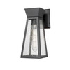 Lucian Collection 1-Light 12" Outdoor Wall Light Black (AC8860BK)