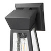 Artcraft Lighting Lucian Collection 1-Light 12" Outdoor Wall Light Black (AC8860BK)
