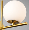 Artcraft Lighting Modena - 1-Light Wall Sconce - Plated Brushed Brass (AC11977BR)