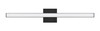 Trim 1 Light 30" LED Vanity in Flat Black (10130FB-LED)