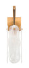 Angela 1 Light Wall Sconce in Satin Brass (59961-SB)