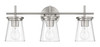 Connell 3 Light Vanity in Brushed Polished Nickel (60403-BNK)