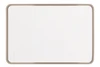 Monica 24"x 36" Framed Rounded Rectangular Edge Lit LED Mirror, Defogger & Dimmer, 3000-5000K, in Satin Brass (MIR2403RRT-SB3C)