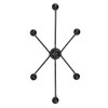 Tierney 6 Light Linear Pendant In Matte Black (8316-LP BLK)