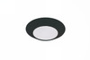 Slim Line 6" (7.5" Overall) 1 Light LED Flush in Flat Black (X9306-FB-LED)