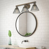 Carver 3 Light Vanity In Copper Patina (0304-BA3 CP)