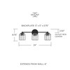 Capital Lighting Harmon 3-Light Vanity Light (142931MB-516)