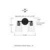 Capital Lighting Baker 2-Light Vanity Light (146921MB-533)