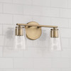 Capital Lighting Portman 2-Light Vanity Light (148621AD-537)