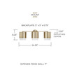 Capital Lighting Weller 3-Light Vanity Light (153031MA-549)