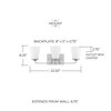 Capital Lighting Braylon 3-Light Vanity Light (114131BN-331)