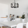 Marco Semi-Flush in Matte Black (6068-SF BLK)