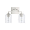 Capital Lighting Carter 2-Light Vanity Light (139321BN-500)