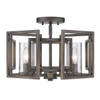 Marco Flush Mount in Gunmetal Bronze (6068-FM GMT)