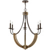 Capital Lighting Tybee 6-Light Chandelier (429161NG)