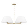 Capital Lighting Parson 4-Light Chandelier (453241MA)