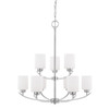 Capital Lighting Dixon 9-Light Chandelier (415291BN-338)
