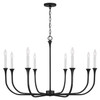 Capital Lighting Decklan 8-Light Chandelier (452381BI)