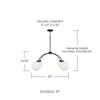 Capital Lighting Amos 4-Light Chandelier (457141BI-557)